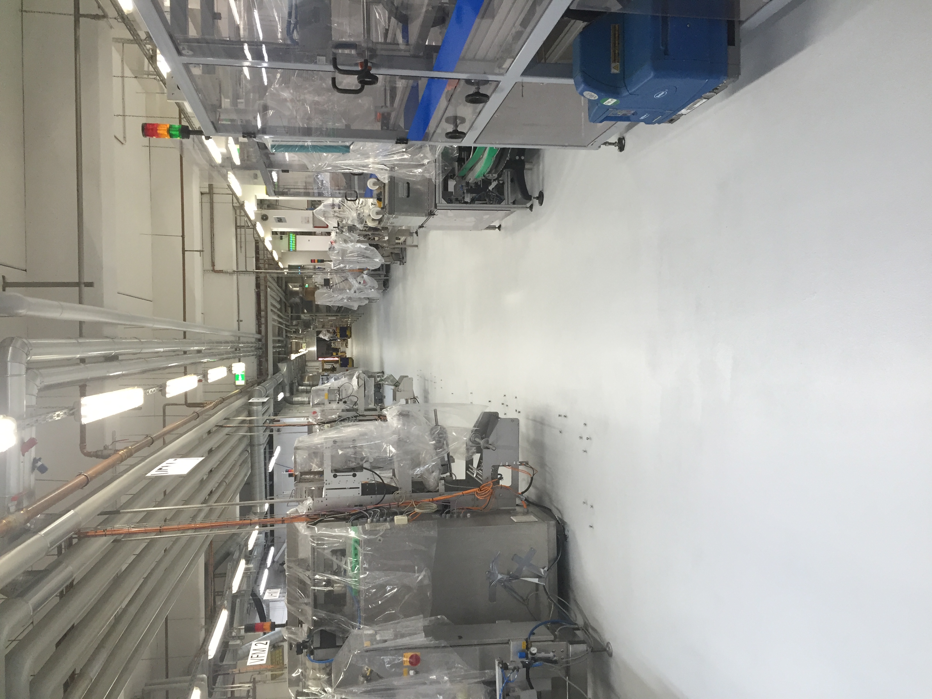 Plastifloor in a pet food factory