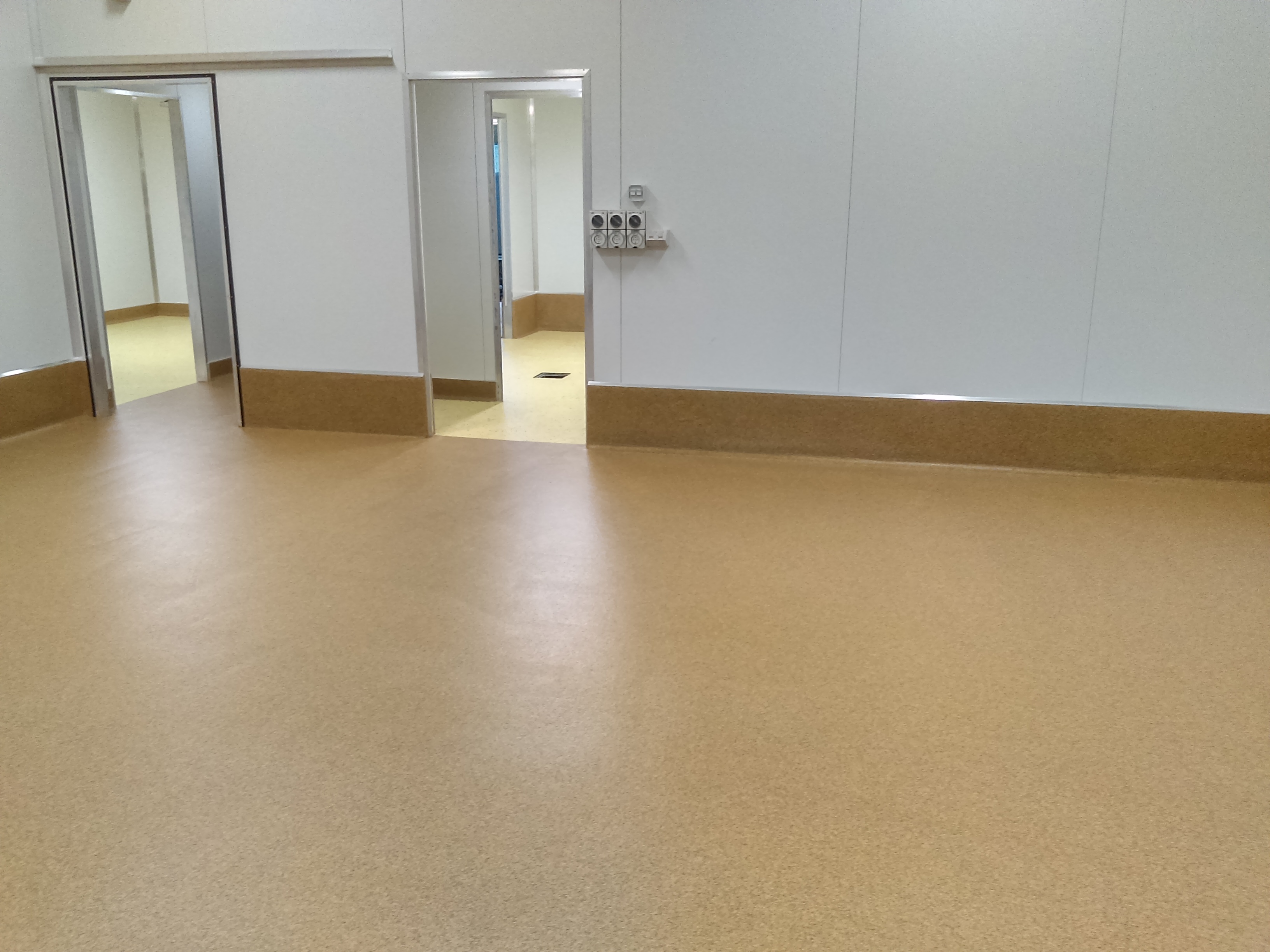 Plastifloor in a dairy