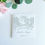 Thumbnail: Personalised Welcome to the World Papercut Card