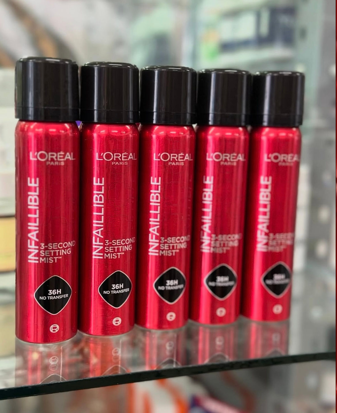 Fijadores de Maquillaje L'Oréal Infallible 3-Second Setting Mist Spray