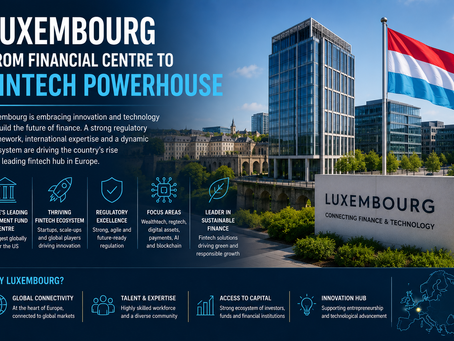 Luxembourg Fintech Growth Strengthens Its Position as a European Digital Finance Hub