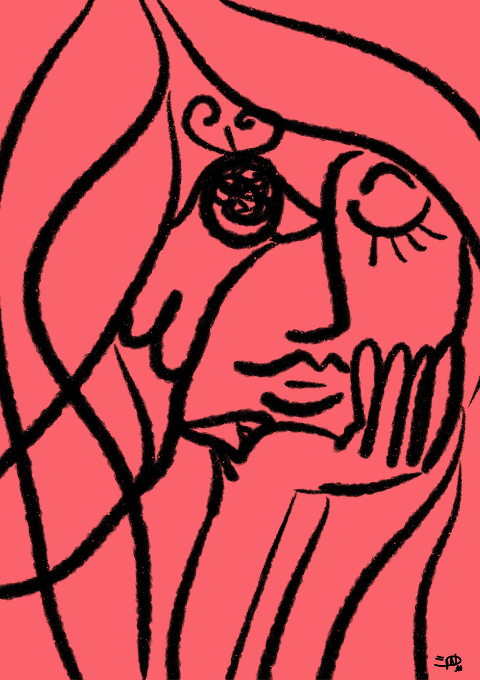 Miniature : La déesse Hina