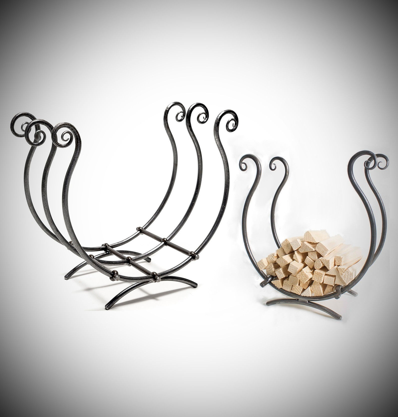 Log Basket and Kindling Basket Combo.