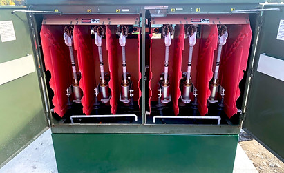 Commercial generator installation