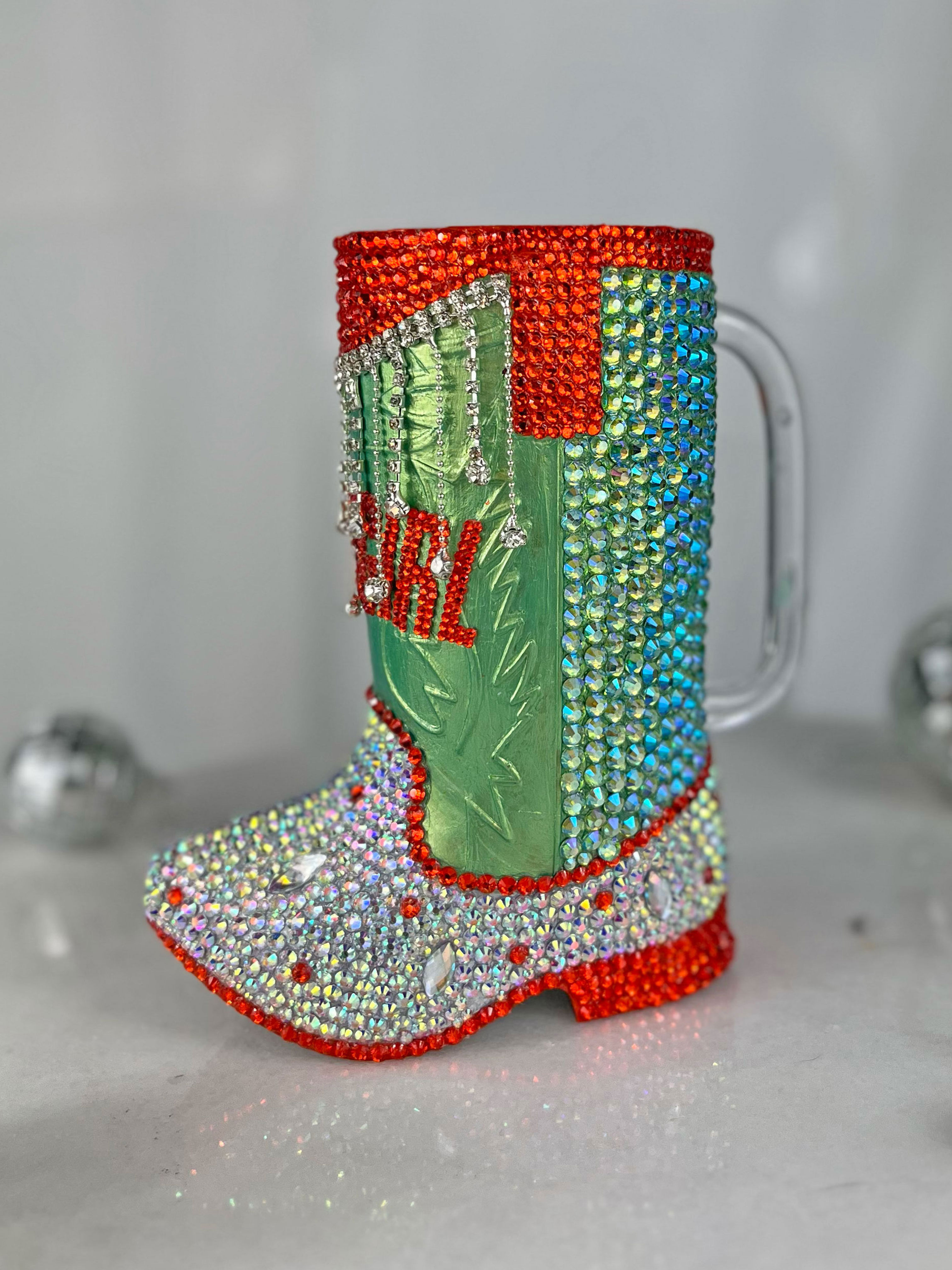 Showgirl Life (2) Boot Mug