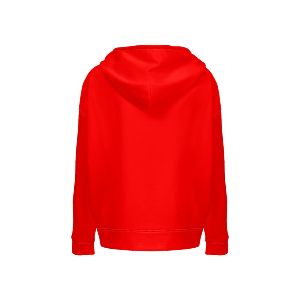 Thumbnail: Red I Love my Dogo - Men’s Relaxed Fit Hoodie-Super Heavy 375g