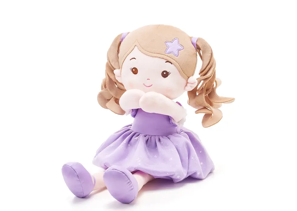 Thumbnail: Personalised Doll Princess Starlet - Purple