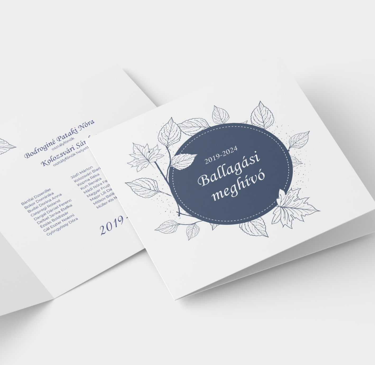 18. ballagási meghívó