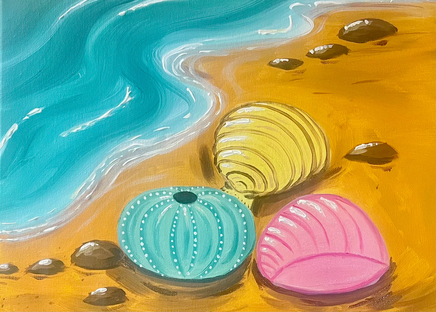 Paint & Wine Night - Three Seashells