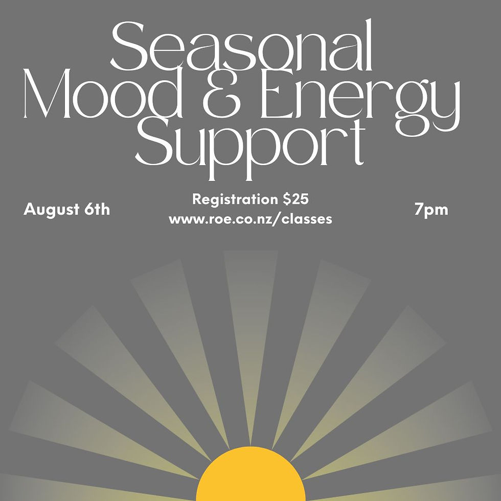 Deep Dive: Seasonal Mood and Energy Support
