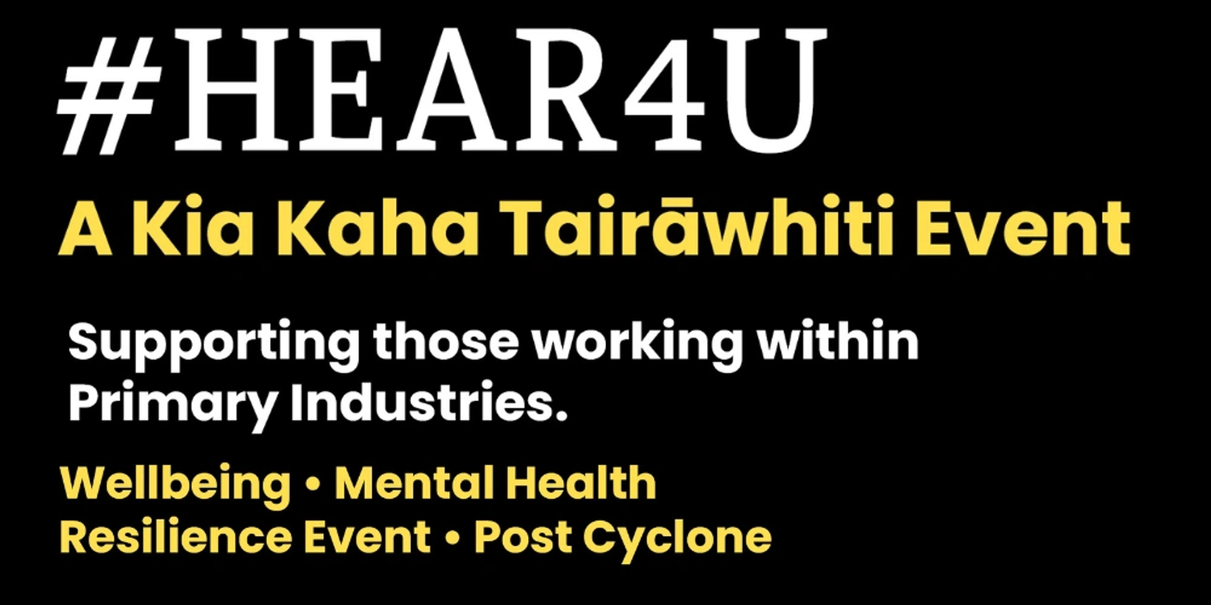A Kia Kaha Tairāwhiti Event