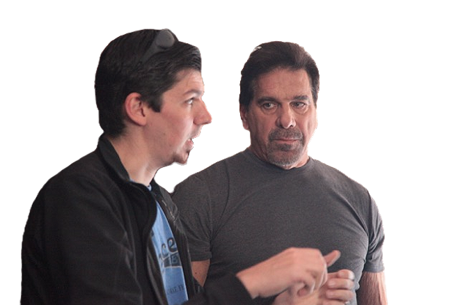 Jared Vineyard and Lou Ferrigno.
