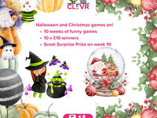 Halloween and Christmas 2025 Giveaway Time! 10 Weeks of fun!