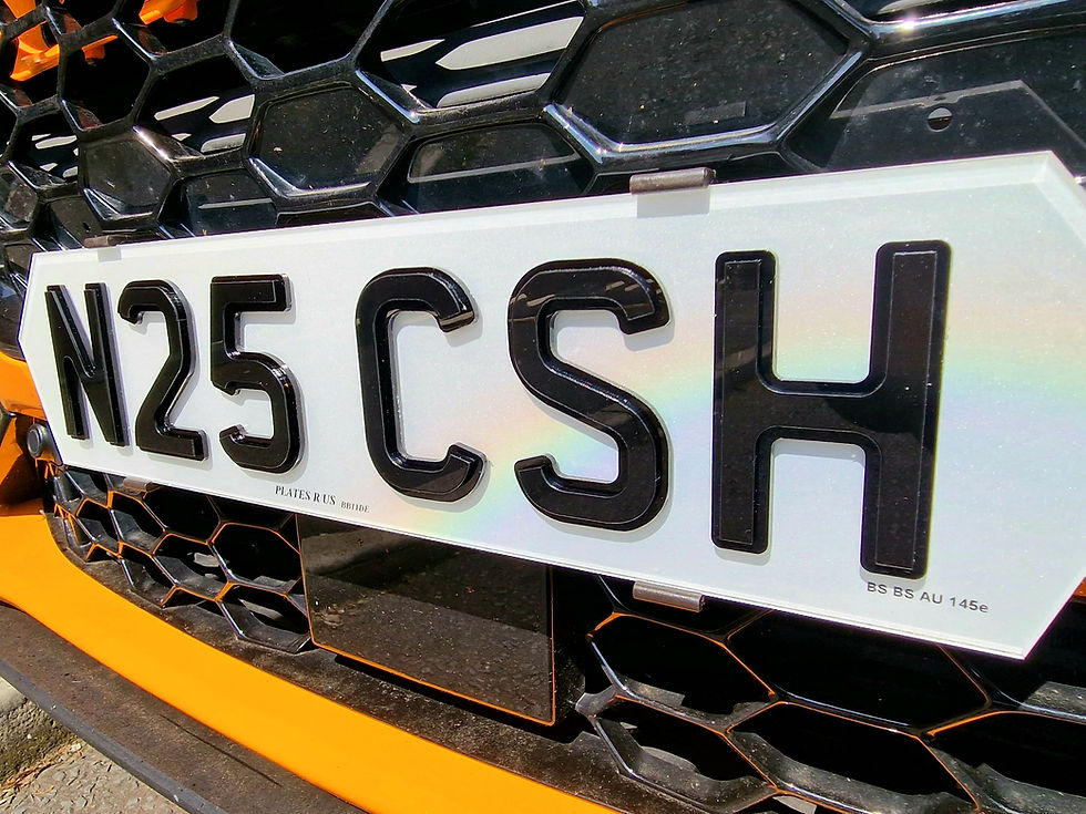 Thumbnail: 3D OR 4D  HEX LAMBO PLATE