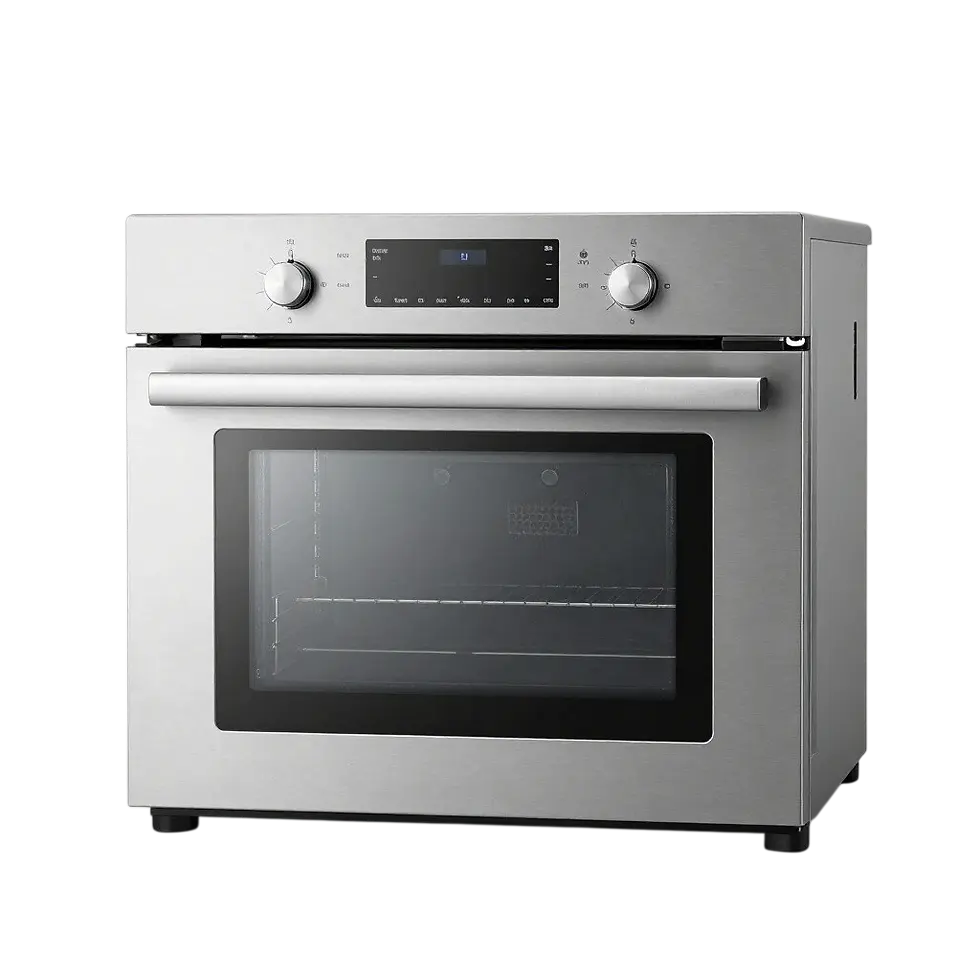 Stainless steel built-in electric oven — expertly repaired by our factory-trained engineers in Harlow.