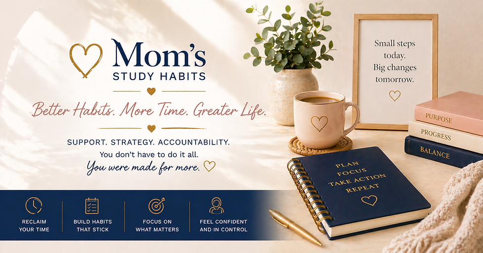 Courses and coaching for working parents to build better habits and manage time effectively.