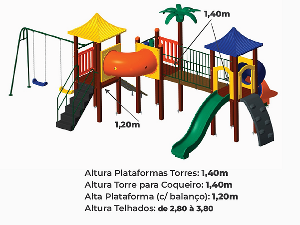 Modelo: Três Torres sendo Uma Torre estendida 0303