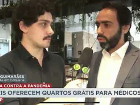 BAND TV - Hotéis para Profissionais de Saúde
