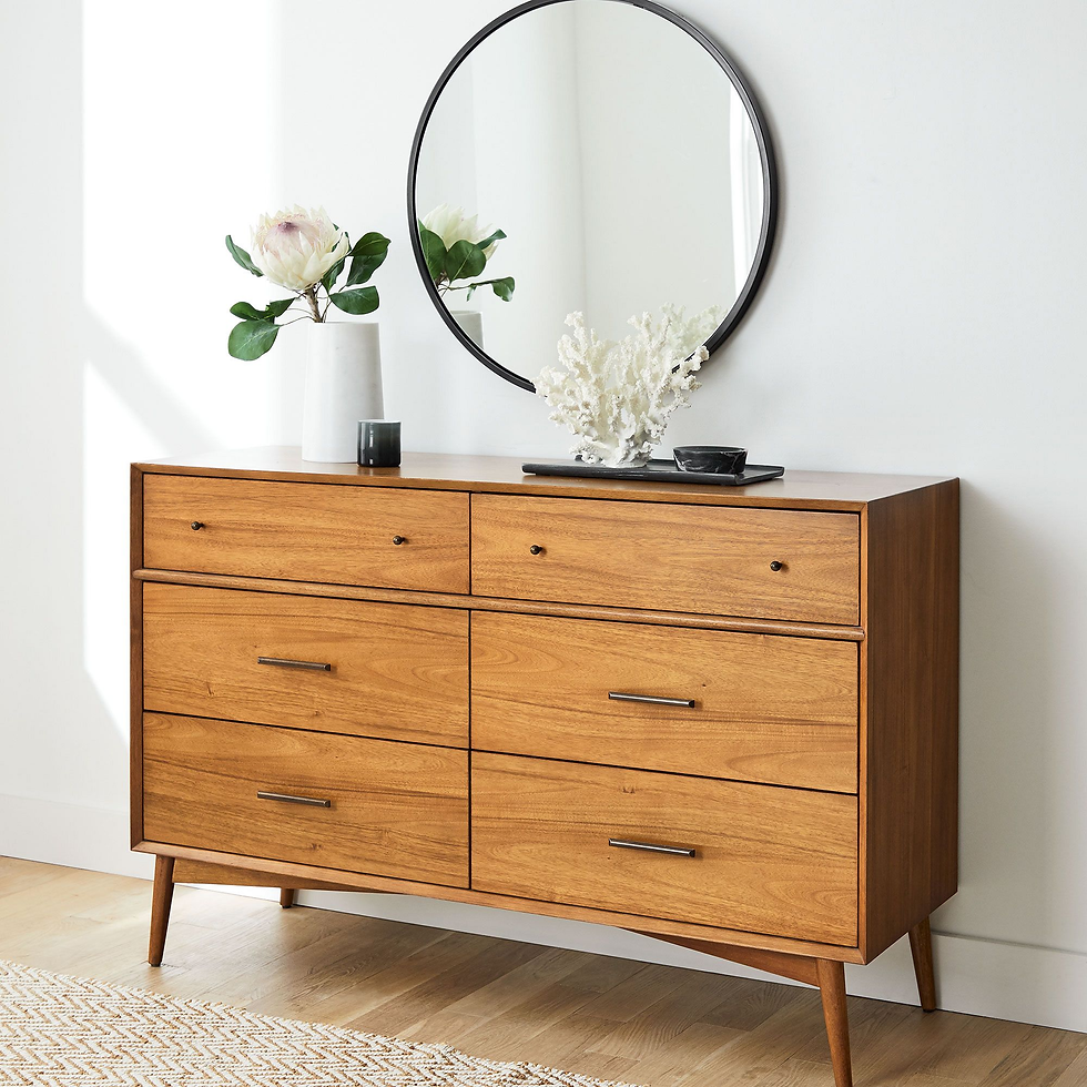 West Elm Mid-Century 6-Drawer Dresser