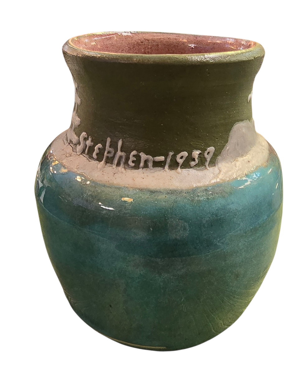 Thumbnail: Signed Pisgah Forest Pottery Vase Stephen Longpine