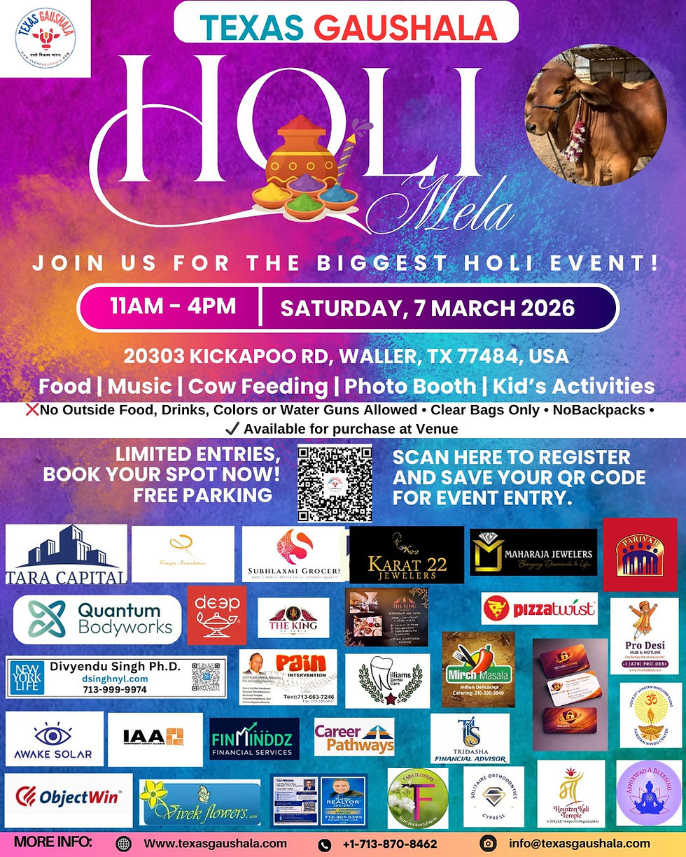 Houston Holi Mela 2026