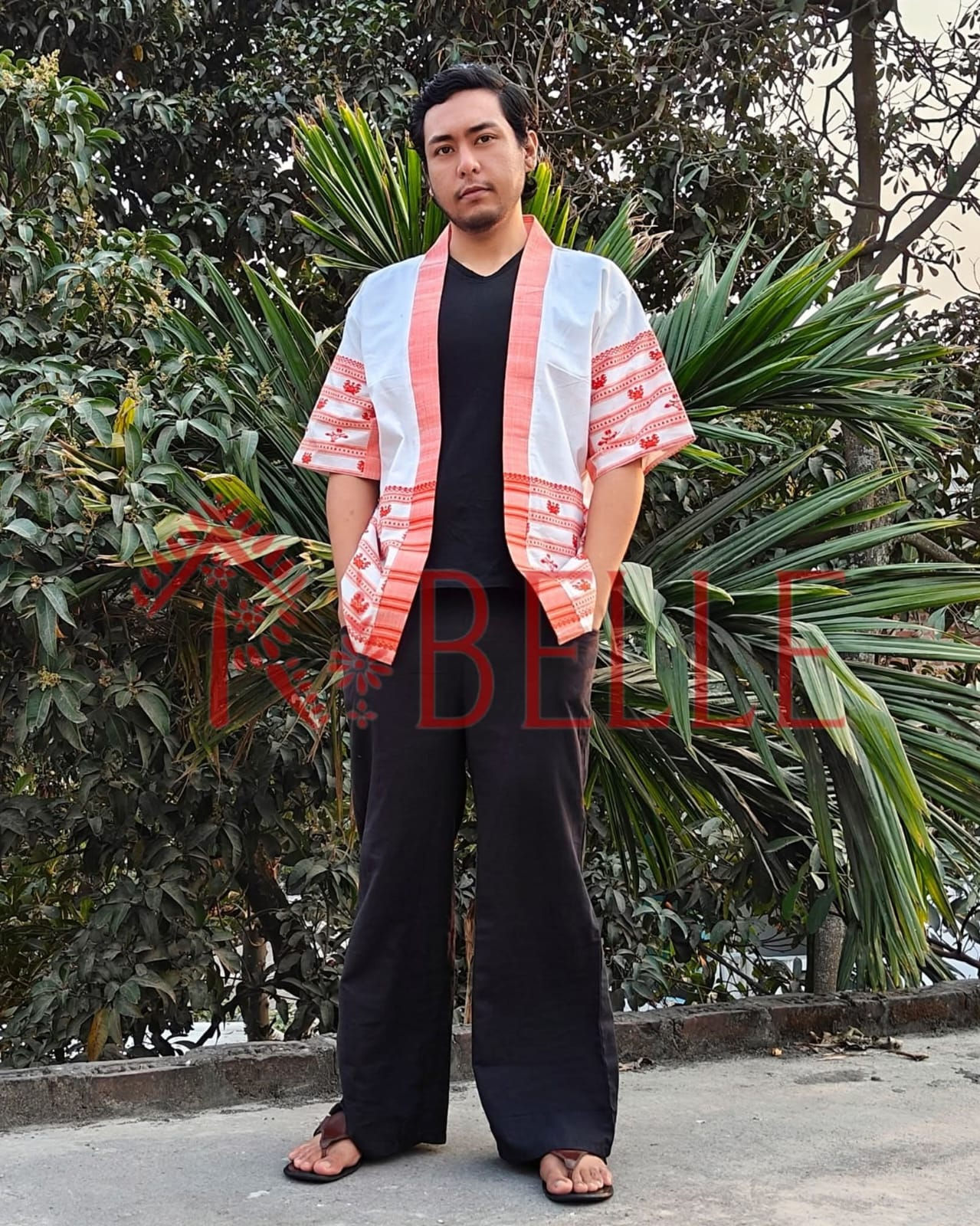 Assam Handloom Kimono Jacket