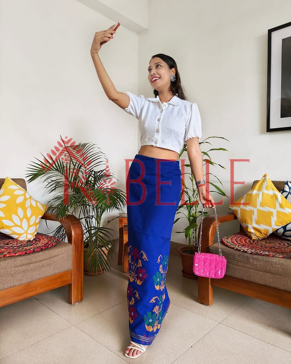 Thumbnail: Traditional Wrap (Mekhela)