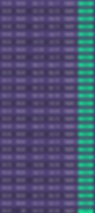 A list shows amounts, dates, and "Paid" status in teal against a purple background. Payment method is "PayPal." The mood is orderly.
