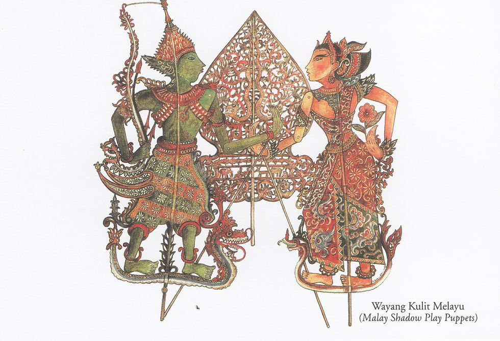 Thumbnail: Postcards: Malay Cultural Artifacts