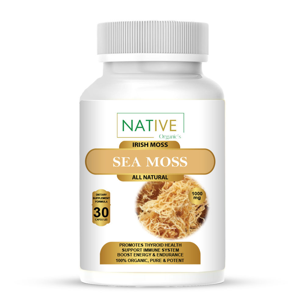 SEA MOSS VEGAN CAPSULES 1000 mg