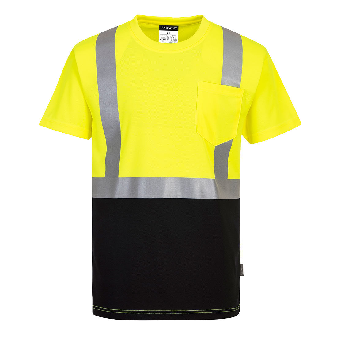 Nashville Hi-Vis Contrast Pocket T-Shirt S/S