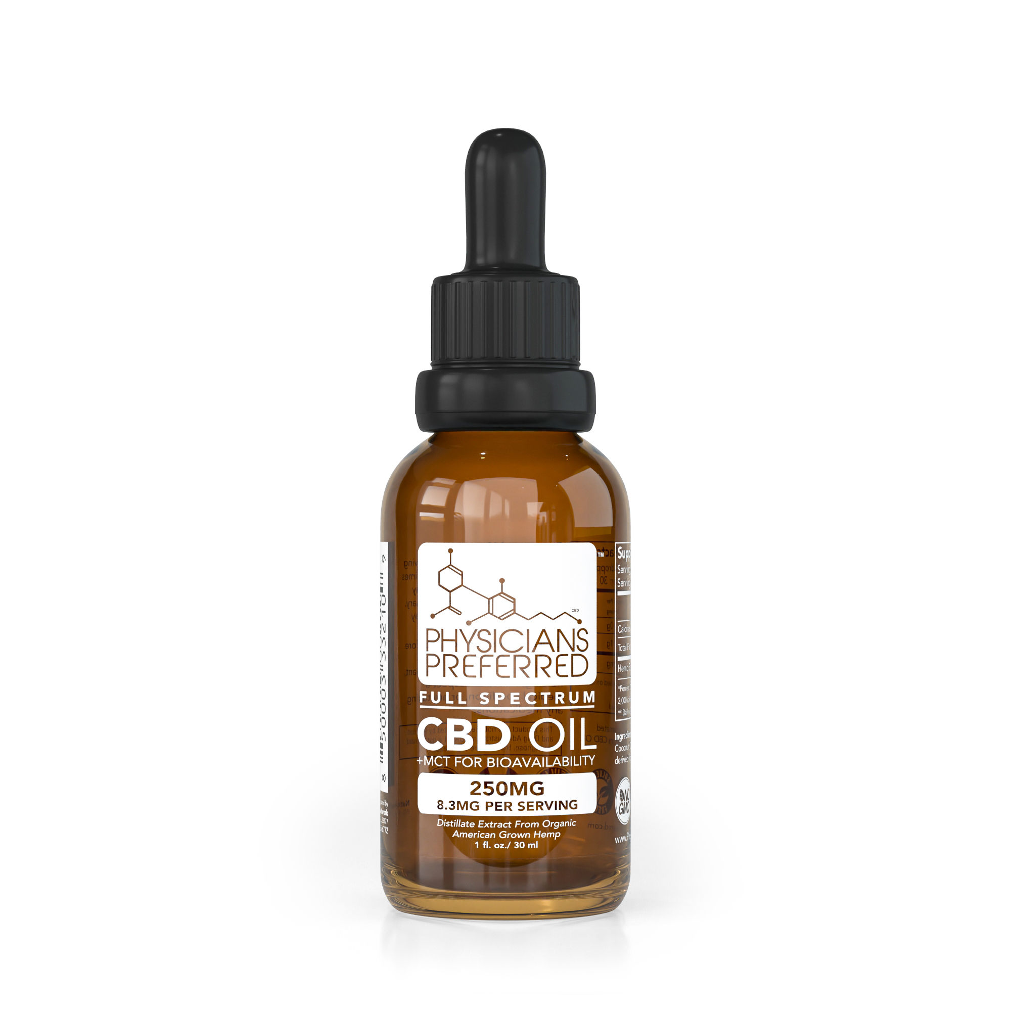 250mg Everyday Wellness Full Spectrum CBD Oil