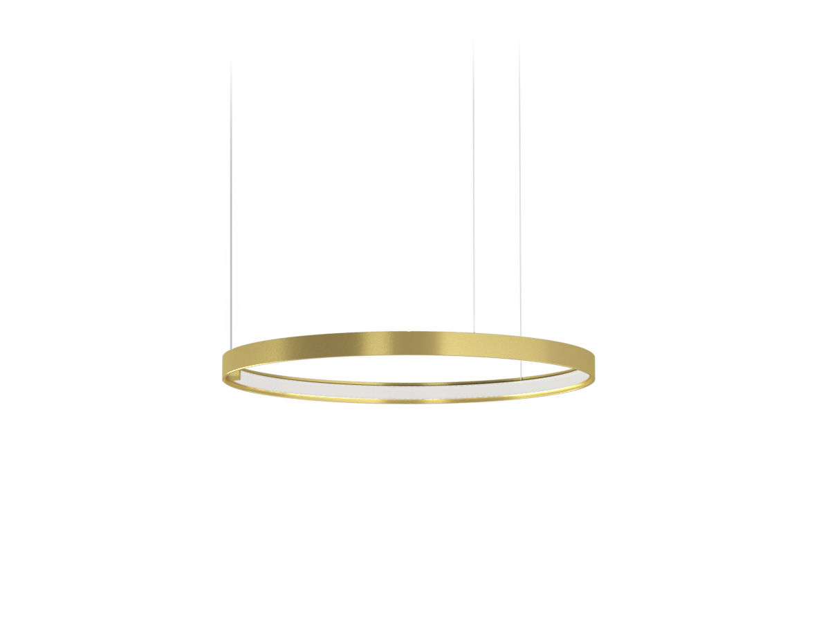 ZERO ROUND SUSPENSION M03319.050.0510 25W 24V DC 2700K 50CM MATT BRASS