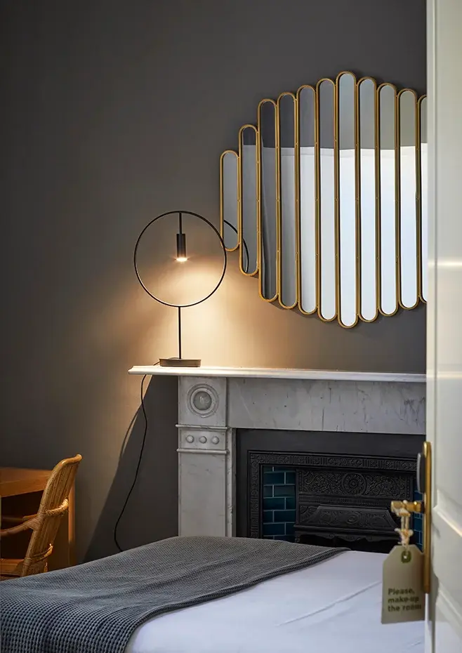 Thumbnail: REVOLTA TABLE LAMP M-3637 6.2W 2700K 240V BLACK-GOLD HEAD