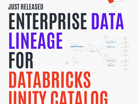 New Release: Enterprise Data Lineage for Databrick Unity Catalog