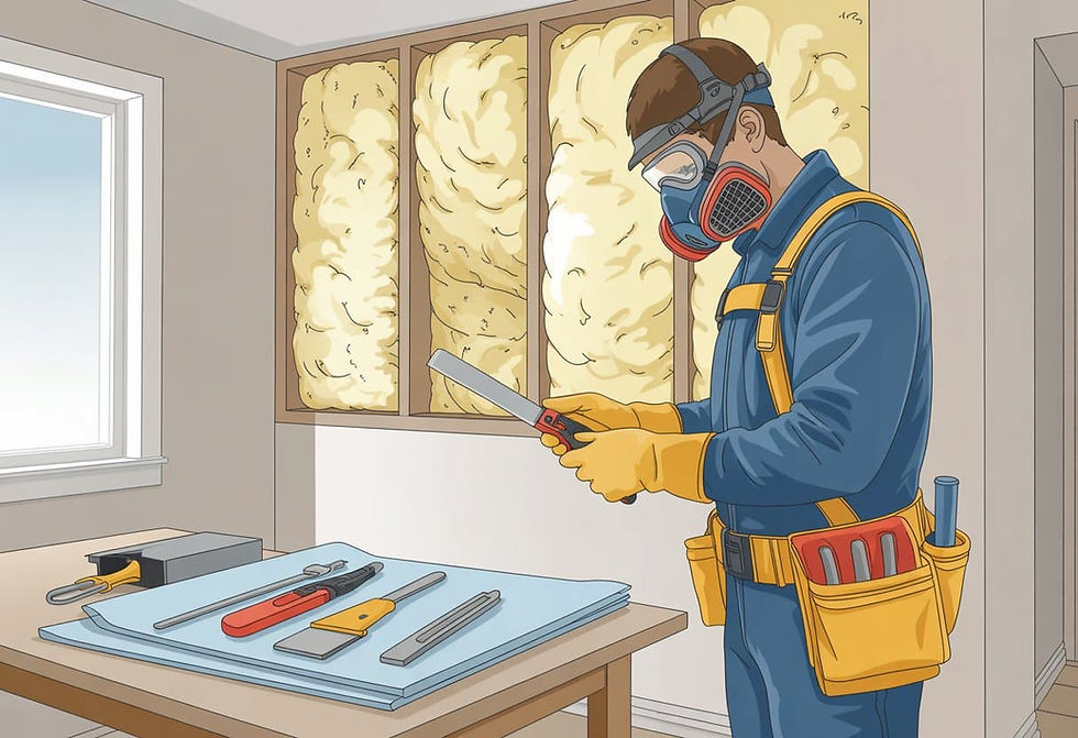 best way to remove spray foam