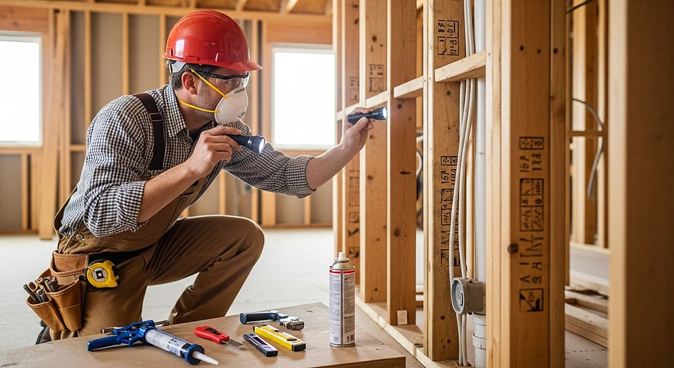 how is foam insulation installed