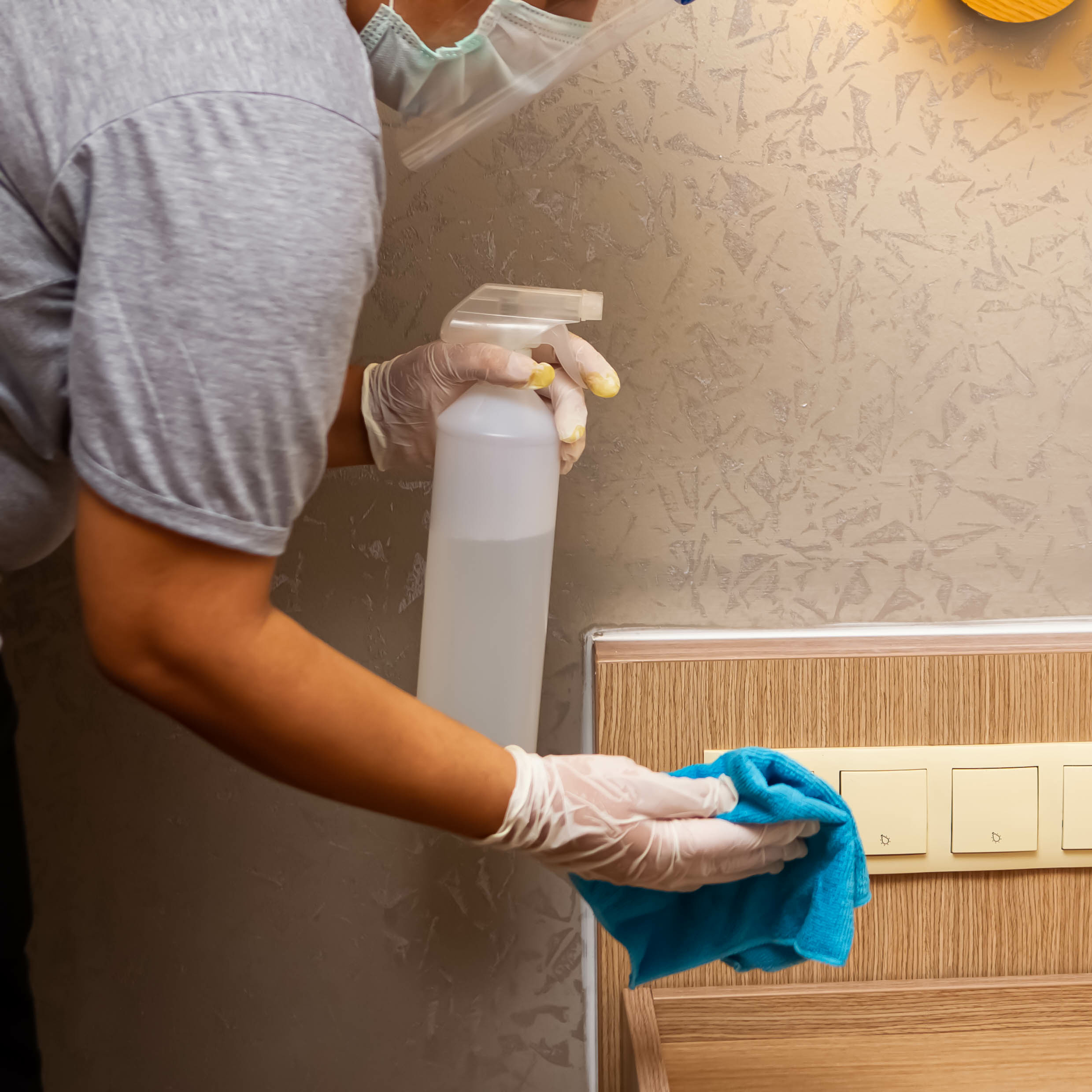 Cleaning room square
