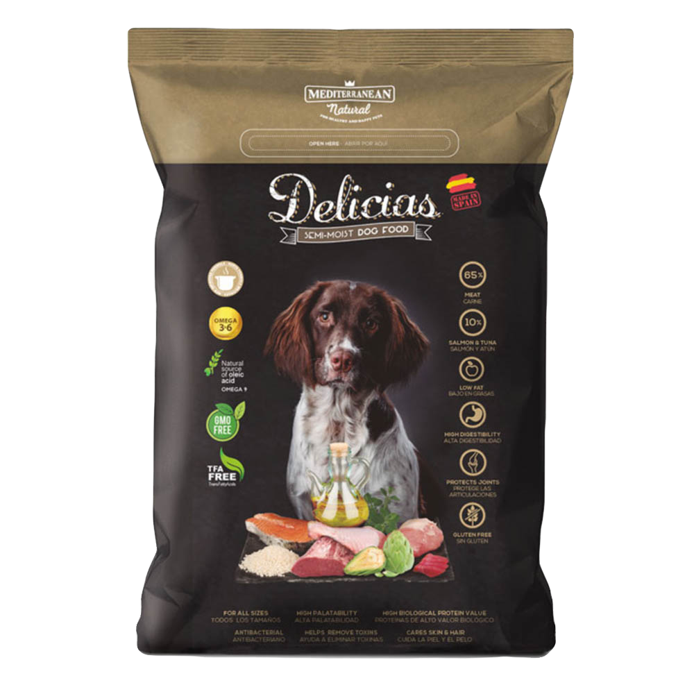 : דלישס חטיף לכלב | 3 ק"ג delicias