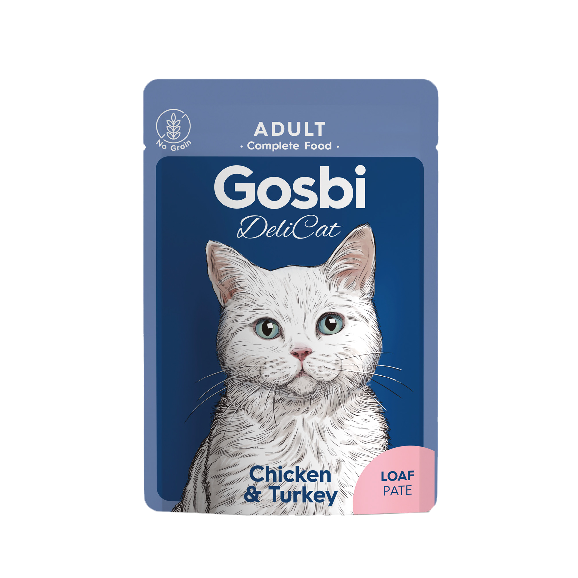 דליקט תזונה טבעית לחתול | עוף והודו 70