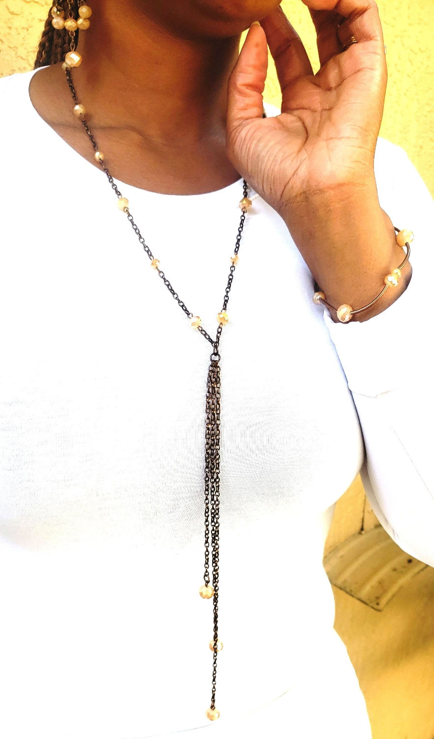 Just Peachy Necklace