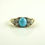 Thumbnail: Yellow Gold Turquoise Ring