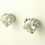 Thumbnail: White gold diamond earrings