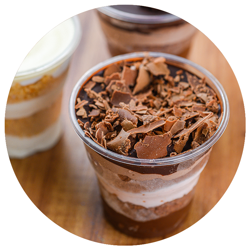 sobremesa de chocolate