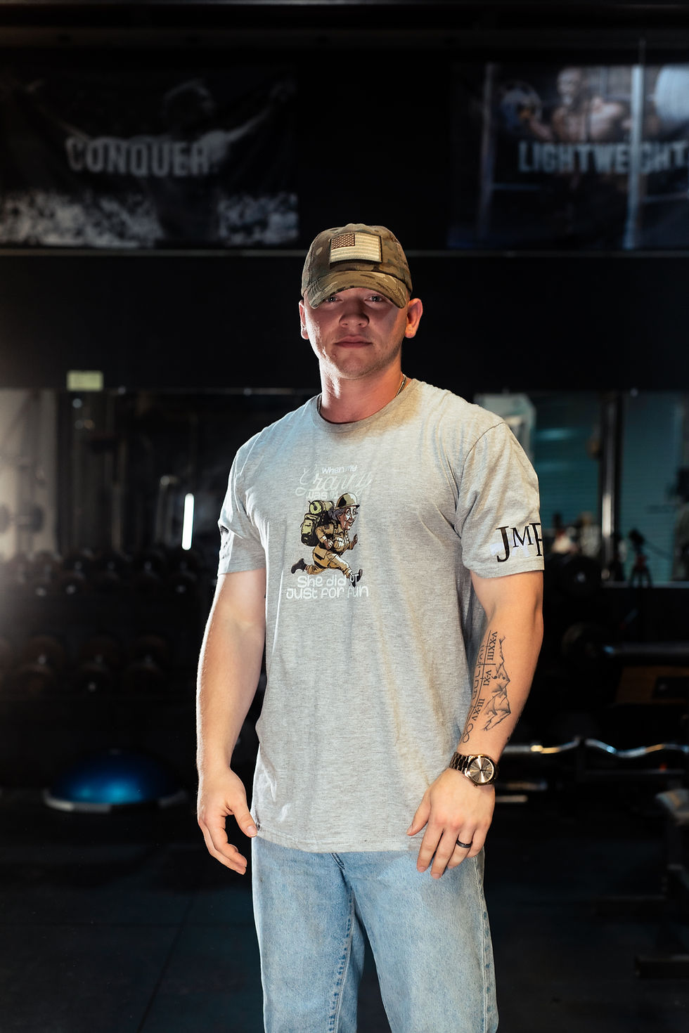 Thumbnail: "When My Granny Was 91" - Soft Blend Cotton T-Shirt - JMF