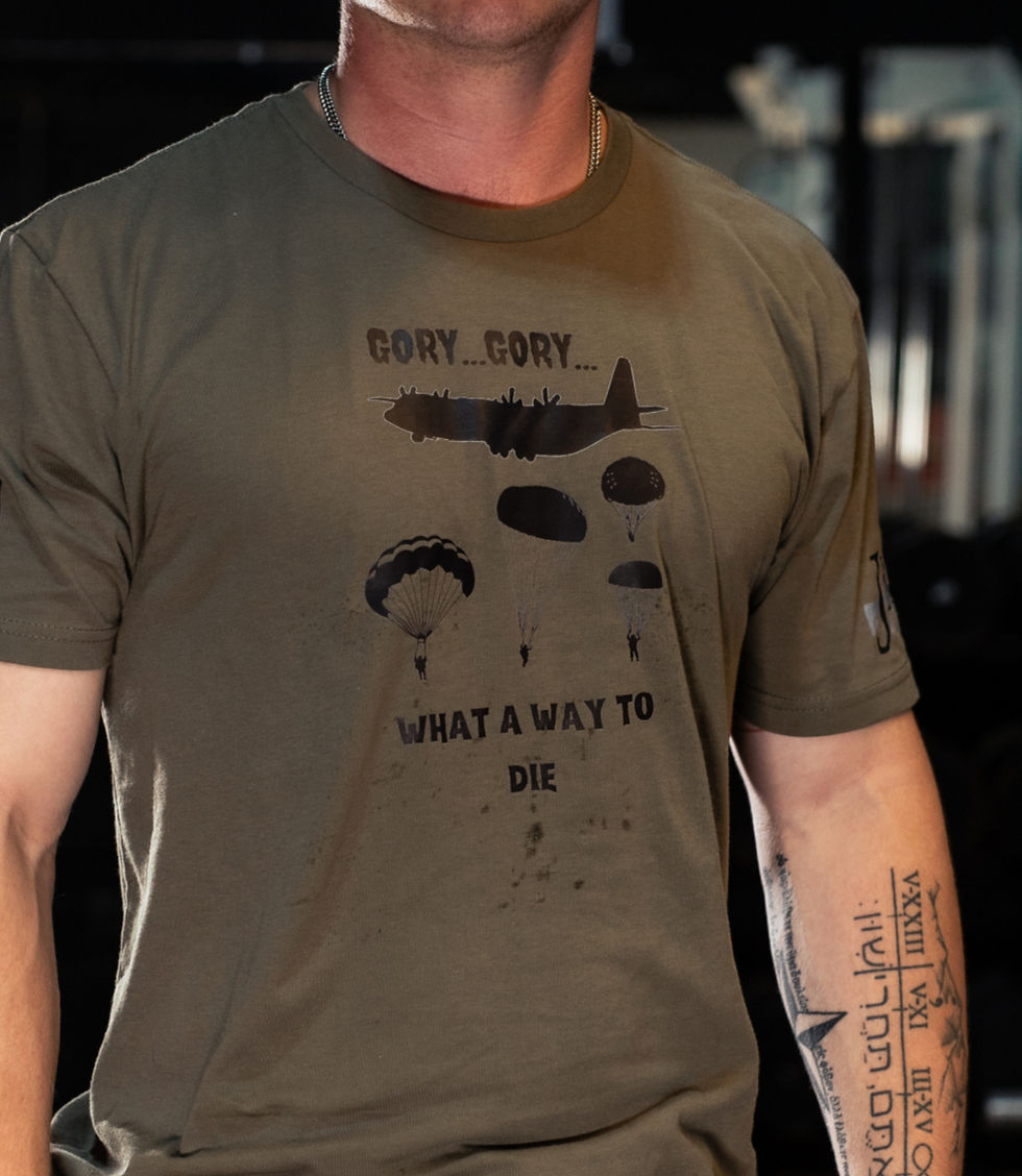 Thumbnail: “What a Way to Die" - Soft Blend Cotton T-Shirt - JMF