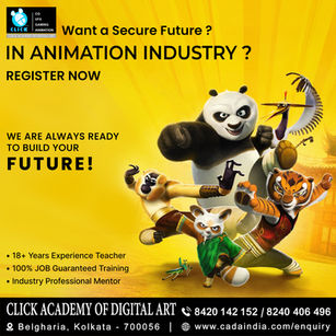 Want a Secure Future in Animation Industry ?