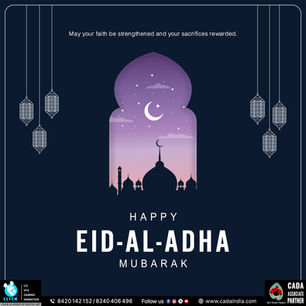 Happy Eid al-Adha Mubarak!