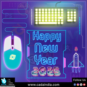 🎉✨ *Happy New Year 2025 from Clik Academy!* ✨