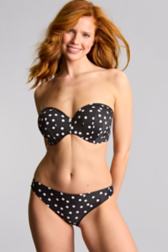 Polka Dot Majtki Klasyczne- Panache Swim